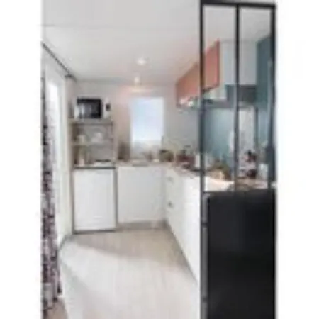 Kemping Mobil-home Cosy Avec Terrasse Pour 5 Personnes - Api-1-52-1066 *