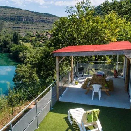 Kemp Mobil-home Cosy Avec Terrasse Pour 5 Personnes - Api-1-52-1066 Saint-Rome-de-Tarn